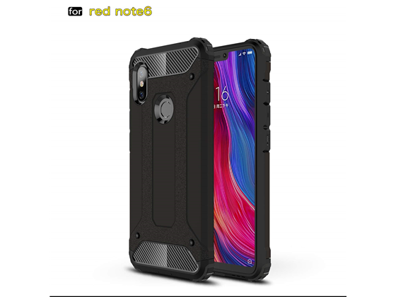 COVER PARA XIAOMI MI 6 PRO, RESISTENTE, NEGRO.