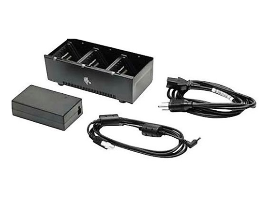 CARGADOR DE BATERIA PARA IMPRESORAS MOVILES ZEBRA, 3 RANURAS, COMPATIBLE CON: SERIES ZQ600, ZQ600 PLUS Y ZQ500; INCLUYE FUENTE DE ALIMENTACIÓN Y CABLE DE ALIMENTACIÓN (USA).
