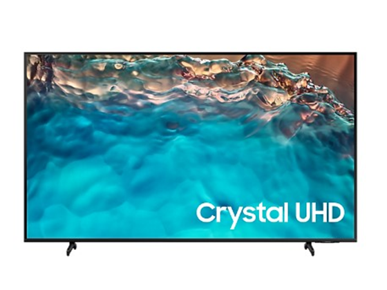 TELEVISOR SAMSUNG 55" CRYSTAL UHD 4K, SMART, (3,840 X 2,160), PURCOLOR 60HZ, 3 HDMI + 2 USB +  ETHERNET + WIFI DIRECT, RF ANTENA, BT 5.2 (UN55BU8000PXPA)