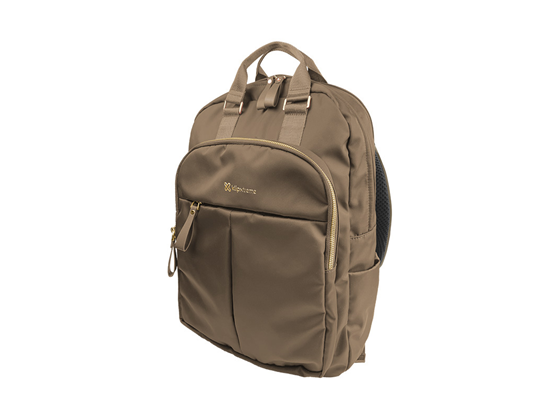 BULTO PARA LAPTOP KLIP XTREME TOSCANA 15.6" TIPO MOCHILA, MARRÓN (KNB-468BR)