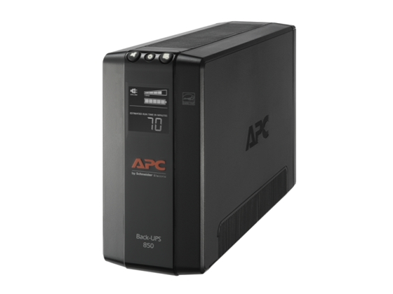 UPS APC BX850M-LM60 BACK-UPS, 0.85KVA(850VA), 510 WATTS, INPUT 88-139V / OUTPUT 120V. (BX850M-LM60).