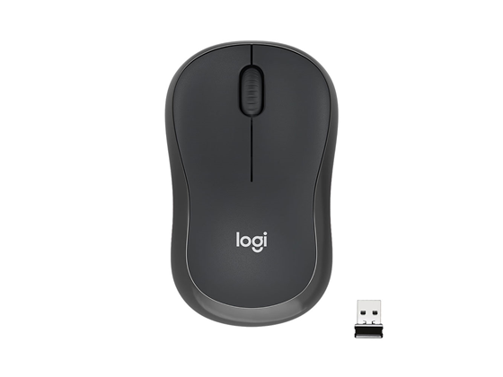 MOUSE LOGITECH M220 INALAMBRICO SILENCIOSO, NEGRO, USB NANO RECEIVER, RANGO HASTA 10 METROS.