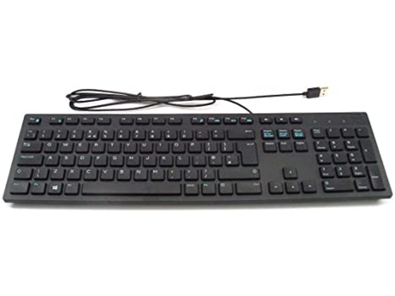 TECLADO DELL KB216, USB,ESPAÑOL, NEGRO.