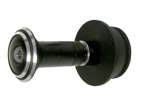 CAMARA DE VIGILANCIA  SONY CON MIRILLA A LA PUERTA  CCD 480TVL, 0.1LUX LENTE DE 1.7MM  12V DC  150MA  TRAMO 2 JAULA