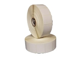 ROLLO DE ETIQUETA (LABEL) PARA IMPRESORAS ZEBRA, Z-SELECT 4000D, 2.25 X 1.25" (5,7 CM X 3,1 CM), TERMICA DIRECTA, DT, 2100 ETIQUETAS POR ROLLO.