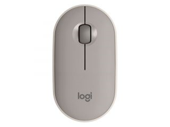 MOUSE LOGITECH M350 INALAMBRICO OPTICO COLOR ALMOND MILK (LECHE DE ALMENDRA) USB NANO RECEIVER - LA BATERÍA PUEDE DURAR HASTA UN AÑO SIN CAMBIARLA.