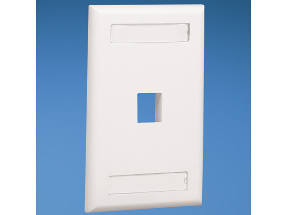 FACEPLATE PANDUIT 1 PUERTO, BLANCO (NK1FIWY)