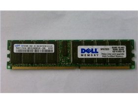 MEMORIA 2GB (1X2GB) DELL, P/SERVER, DDR, 266MHZ, PC-2100, ECC. CERTIFICADA PARA EQUIPOS DELL.