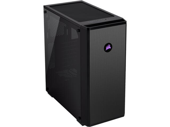 CASE CORSAIR CARBIDE 175R, MID TOWER, BLACK,  7 EXPANSION SLOT, 2X 2.5", 2X 3.5", PANEL LATERAL CRISTAL TEMPLADO, LED RGB (CC-9011171-WW)