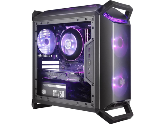 CASE COOLER MASTER, MASTERBOX Q300P, MINI TOWER, BLACK, USB 3.0 X2, AUDIO IN / OUT, 4 EXPANSION SLOT, 4X SSD, (2.5"/3.5"), FILTOS PARA POWER SUPPLY, (NO TIENE BAHIA PARA DVD ROM)