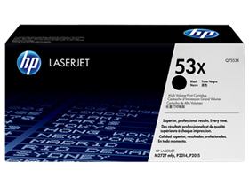 TONER HP 53X - Q7553X - NEGRO - ALTO RENDIMIENTO - 7,000 PAGINAS - PARA IMPRESORA LASERJET M2727NF MFP, M2727NFS MFP, P2015, P2015D, P2015DN, P2015N, P2015X