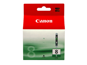 CARTUCHO CANON CLI-8 VERDE, COMPATIBLE CON PIXMA IP4200, IP5200, IP800