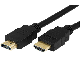 CABLE HDMI ARGOM, 6 PIES, NEGRO. COMPATIBLE CON FORMATOS 2D ESTANDAR Y CON ETHERNET, VELOCIDAD DE 18 GBPS.