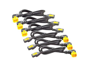 CABLE DE ALIMENTACION APC KIT (6 EA), LOCKING, C13 TO C14 (90 DEGREE), 1.2M, NORTH AMERICA