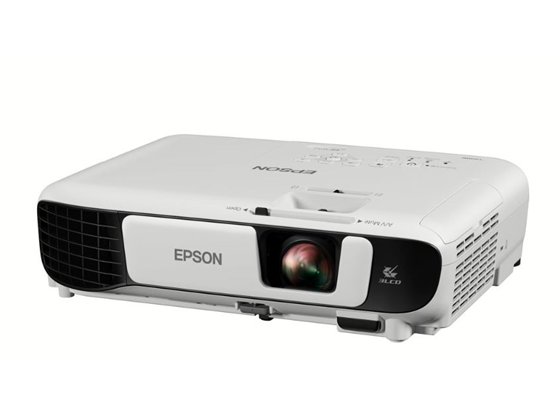 PROYECTOR EPSON POWERLITE W52+, 3LCD, 4000 LUMEN EN BLANCO, WXGA (1.280 X 800), HDMI X1, USB-A X 1, USB-C X1,  12,000 HORAS EN MODO DE ECO,