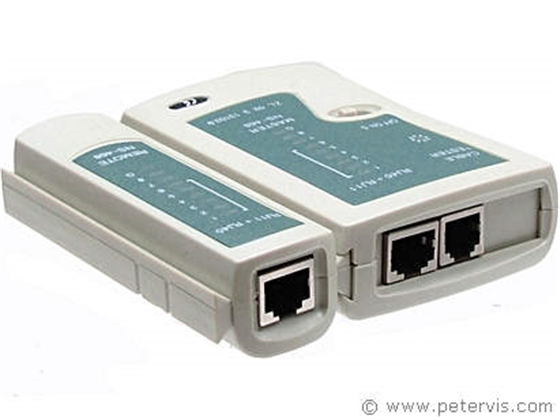 PROBADOR DE CABLES AGILER PARA REDES PARA CAT5, CAT6, UTP, STP, RJ45 INCLUYE UNIDAD REMOTA (TESTER) (AGI-1410)