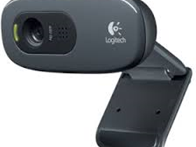 CAMARA WEB LOGITECH C270 - HD 720P MICRÓFONO INTEGRADO, FOTOS DE 3MPX, USB, IDEAL PARA VIDEO CONFERENCIAS, CLIP PARA MONITOR PLANO.