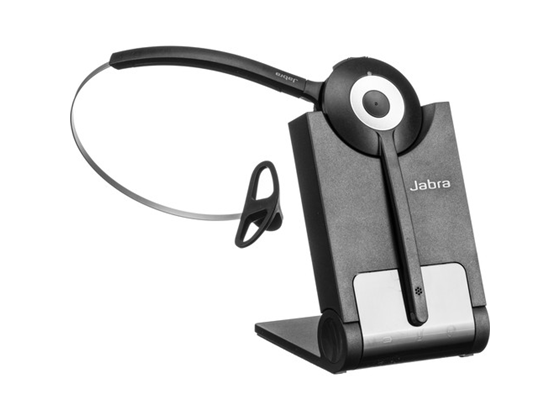 AUDIFONO CON MICROFONO JABRA PRO 920 MONO, + BASE NC (2303-820-105)