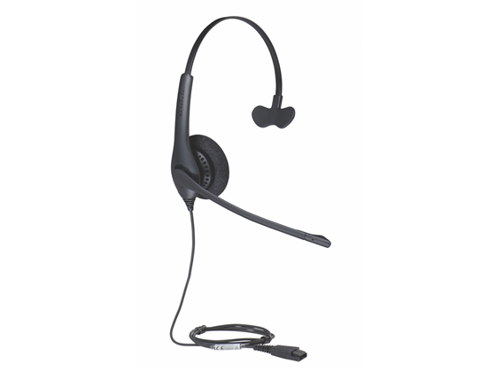 AUDIFONO CON MICROFONO JABRA BIZ 1500 MONO QD CONNECTOR, HEADBAND, NOISE CANCELING (SKU: 1513-0157)
