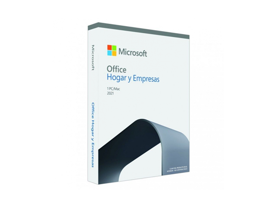 MICROSOFT OFFICE HOME AND BUSINESS 2021 32/64 ESPAÑOL , CAJA.
