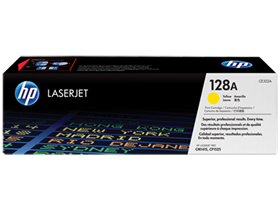 TONER HP 128A - CE322A AMARILLO - 1,300 PAGINAS - PARA IMPRESORA COLOR LASERJET - CP1525NW CM1415FNW