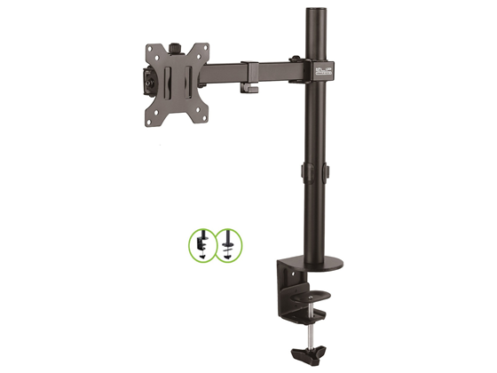SOPORTE PARA TV/MONITOR LCD KLIPX 13-32" INCLINACION DE 90 GRADOS PESO MAX 8KG/17.6LB (KPM-300)