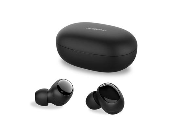 AUDIFONO ARGOM SKEIPODS E65, AURICULARES ESTÉREO INALÁMBRICOS, BT VERSIÓN: 5.0, NEGRO.