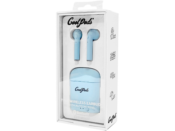 AUDIFONO CON MICROFONO COOLPODS EARPODS BLUETOOTH,  (CETW521BBL)TWS BLUETOOTH EARBUDS