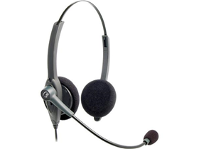 AUDIFONO CON MICROFONO VXI BINAURAL, N/C MICROPHONE, PASSPORT 21V.