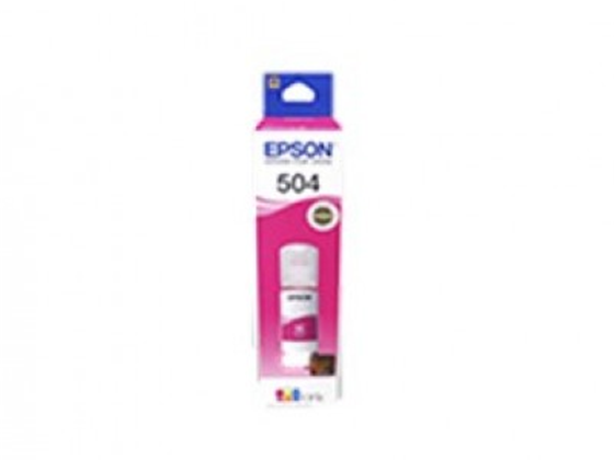 BOTELLA DE TINTA EPSON T504320-AL MAGENTA PARA IMPRESORA L4150, L4160, L6161, L6171, L6191, L6270, L4260, L14150, L4150, L6171, C11CG23301