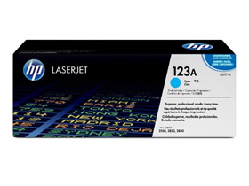 TONER HP 123A - Q3971A - CYAN - 2,000 PAGINAS - PARA IMPRESORA LASERJET - 2800/2820/2840