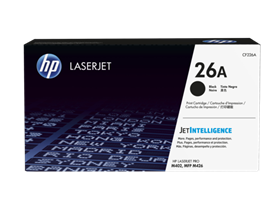 TONER HP 26A - CF226A - NEGRO - 3,100 PAGINAS - PARA IMPRESORA LASERJET M402/M426.