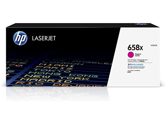 TONER HP 658X - W2003X - MAGENTA - 6,000 PAGINAS - PARA IMPRESORA COLOR LASERJET - M751N - M751DN