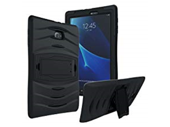 COVER KIQ PARA SAMSUNG GALAXY TAB 9.6", E SM-T560, PRUEBA DE GOLPES PARA TRABAJO PESADO MILITAR