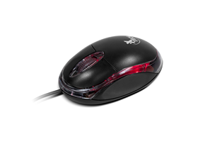 MOUSE XTECH OPTICAL SCROLL USB NEGRO (XTM-195)