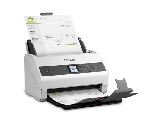 SCANNER EPSON WORKFORCE DS-870, DUPLEX, A COLOR, PORTATIL, (ALIMENTACIÓN VERTICAL, ESCÁNER DÚPLEX A COLOR DE UNA PASADA) 1200 DPI, USB.