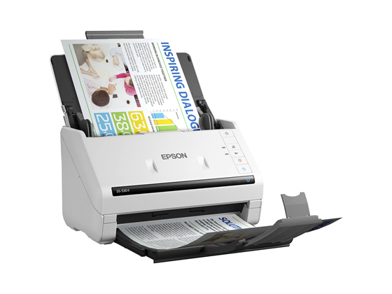 SCANNER EPSON DS-530II, DS-530, 35 PPM / 70 IPM: 300 DPI BLANCO Y NEGRO, COLOR, ESCALAS DE GRISALIMENTACIÓN VERTICAL, ESCÁNER DÚPLEX A COLOR, RESOLUCIÓN ÓPTICA:600 DPI, LED RGB DE 3 COLORES, KIT PARA RODILLO: HASTA 200,000 CICLOS (B11B261202)