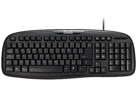 TECLADO KLIPX USB BLACK ESPAÑOL, COMPATIBLE CON WINDOWS VISTA / XP / 7