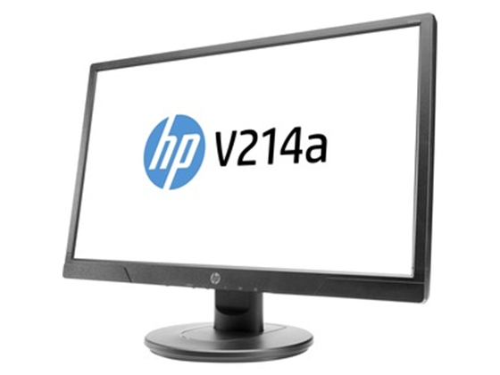 MONITOR HP V214A 20.7 "LED MONITOR LCD - 16: 9 - 5 MS - 1920 X 1080 - 16.7 MILLONES DE COLORES - 200 NIT - FULL HD - ALTAVOCES - HDMI - VGA - 28 W - NEGRO