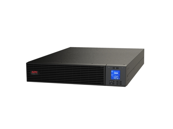 UPS APC (SRV2KRA) 2000VA/1600W ONLINE RACK MOUNT INCLUYE RAIL KIT (SRVSRK1) SINE WAVE LCD, INPUT 120V / OUTPUT 120V, 4 TOMAS, DB-9 RS-232, SMART-SLOT, USB