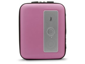 COVER ILUV PARA IPAD/ IPAD 2,  ROSADO CON BOCINAS INTEGRADAS, CONECTOR DE AUDIFONO 3.5"  OTROS USO: TABLETAS Y REPRODUCTORES MP3 CON CONECTOR 3.5" (ILUV-ISP210PNK)  TRAMO 3 JAULA
