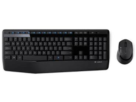 TECLADO MOUSE LOGITECH MK345 USB WIRELESS RECEIVER 2.4GHZ WIRELESS, INGLES, 10M RANGE, 128BIT AES ENCRYPTION, 24 MONTH KEYBOARD BATTERY LIFE, 12 MONTH MOUSE BATTERY LIFE, MULTIMEDIA/INSTANT ACCESS KEYS (920-006481)