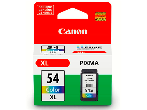 CARTUCHO CANON CL-54XL COLOR, COMPATIBLE CON PIXMA E401, E461, E481, E471. (12.6 ML)