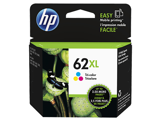 CARTUCHO HP 62XL - C2P07AL - TRICOLOR - ALTO RENDIMIENTO - 11.5ML - PARA IMPRESORA OFFICEJET 200