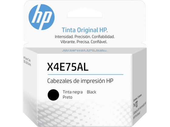 CABEZAL HP PARA IMPRESORA INK TANK COMPATIBLE CON SMART TANK 500, SMART TANK 515, SMART TANK 519, SMART TANK 530, SMART TANK 580, SMART TANK 615, 700 SERIES,  (X4E75AL) NEGRO