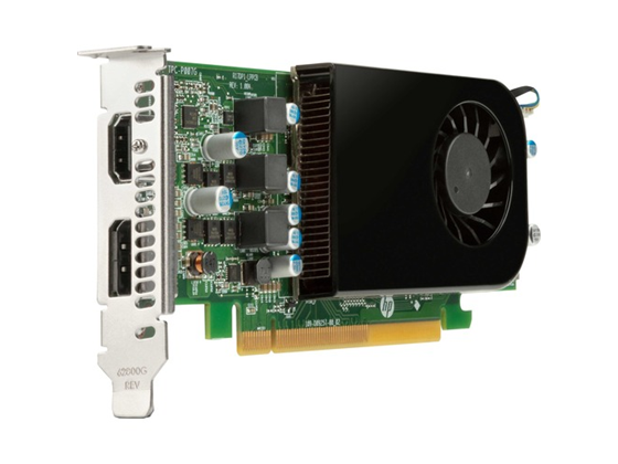 TARJETA DE VIDEO HP AMD RADEON RX 550X, 4 GB, LOW-PROFILE, DISPLAYPORT