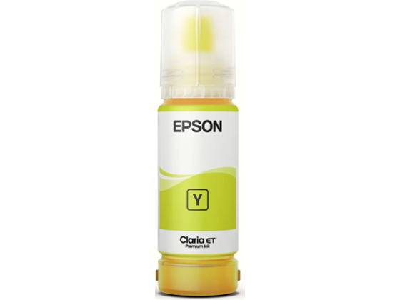 BOTELLA DE TINTA EPSON 555 AMARILLA  65ML PARA IMPRESORA L8180