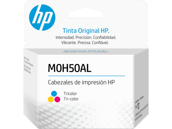 CABEZAL COLOR HP PARA IMPRESORA INK TANK COMPATIBLE CON INK TANK 115, INK TANK 310, INK TANK 315, SMART TANK 410, SMART TANK 415, SMART TANK 500, SMART TANK 515, SMART TANK 519, SMART TANK 530, SMART TANK 580, SMART TANK 615 (M0H50AL)