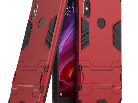 COVER PARA XIAOMI MI A2 LITE, ROJO/NEGRO (FUNDAXMIA2L-RD)