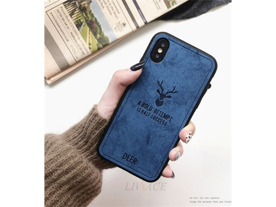 COVER PARA XIAOMI MI A2, HARD CASE - AZUL -  (FUNDAMIA2-DEER)